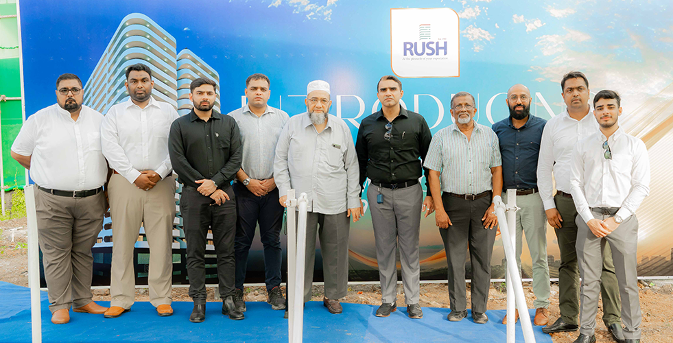 Rush Lanka Group Breaks Ground on High-Rise Project 'Rush Metropolis' in Dehiwala